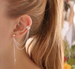 Single earring cuff