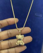 Italian Chain teddy bear Necklace