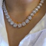 Zirconia Neckpiece + Bracelet set - Image 2