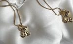 Italian Chain teddy bear Necklace - Image 3
