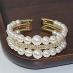 Pearl Bracelet Cuff - Image 3