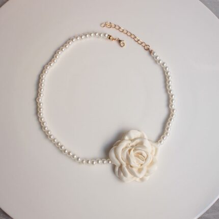 Floral Pearl Neckpiece