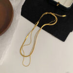 Stainless steel layer Neckpiece - Image 2