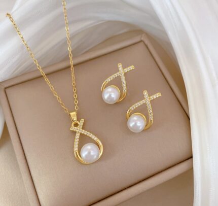 Stainless steel Jewelry Set