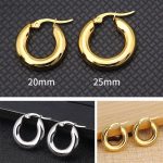 Stainless steel mini hoop Earrings