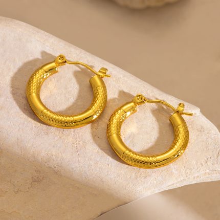 Stainless steel mini hoop Earrings