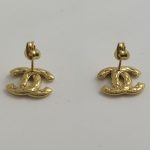 C Stud Earrings - Image 4