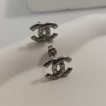 C Stud Earrings - Image 3