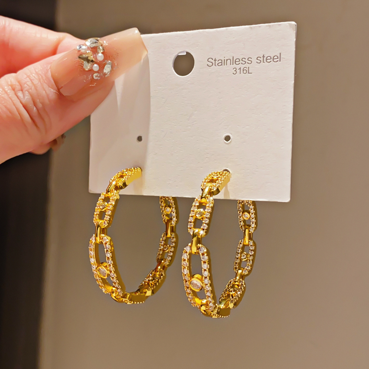 IMG_5613 Luxue Gold plated Earrings - Image 1