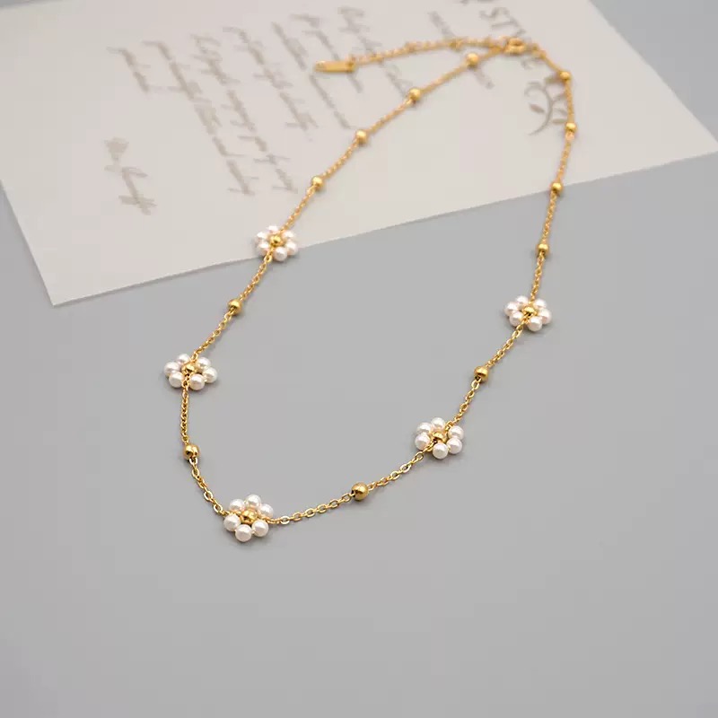IMG_8785 Stainless steel clavicle necklace - Image 1