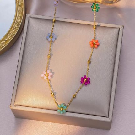 Stainless steel clavicle neckpiece